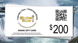 $200 Dining Gift Card